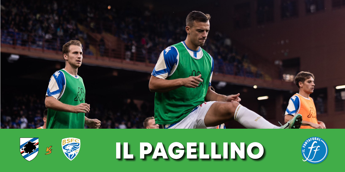 Pagellino di Sampdoria-Brescia