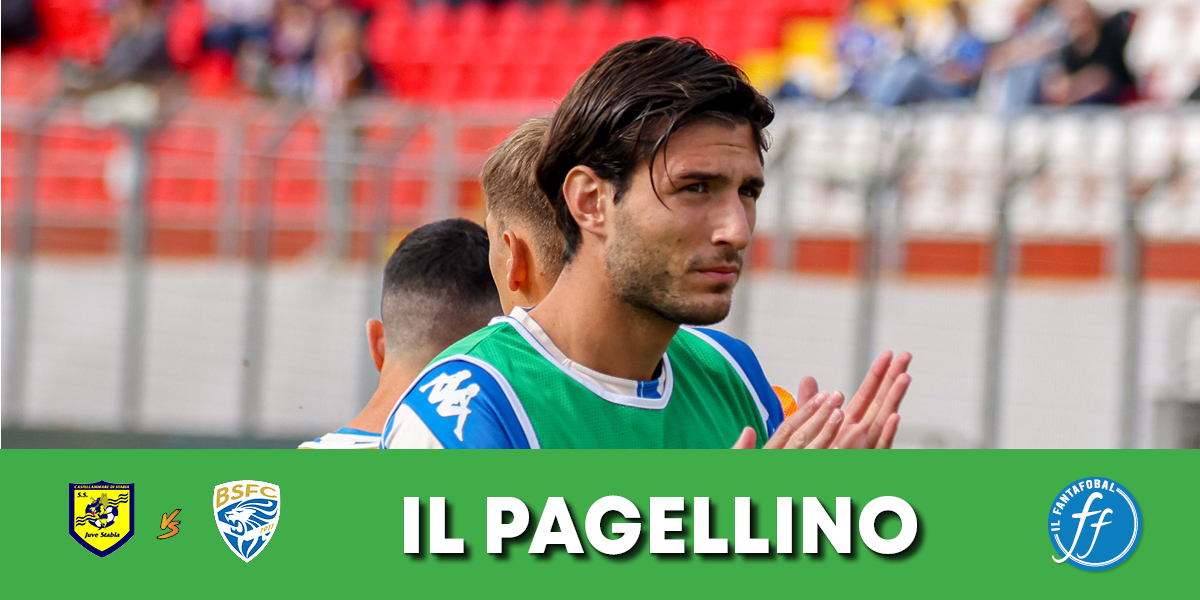 Pagellino di Juve Stabia-Brescia