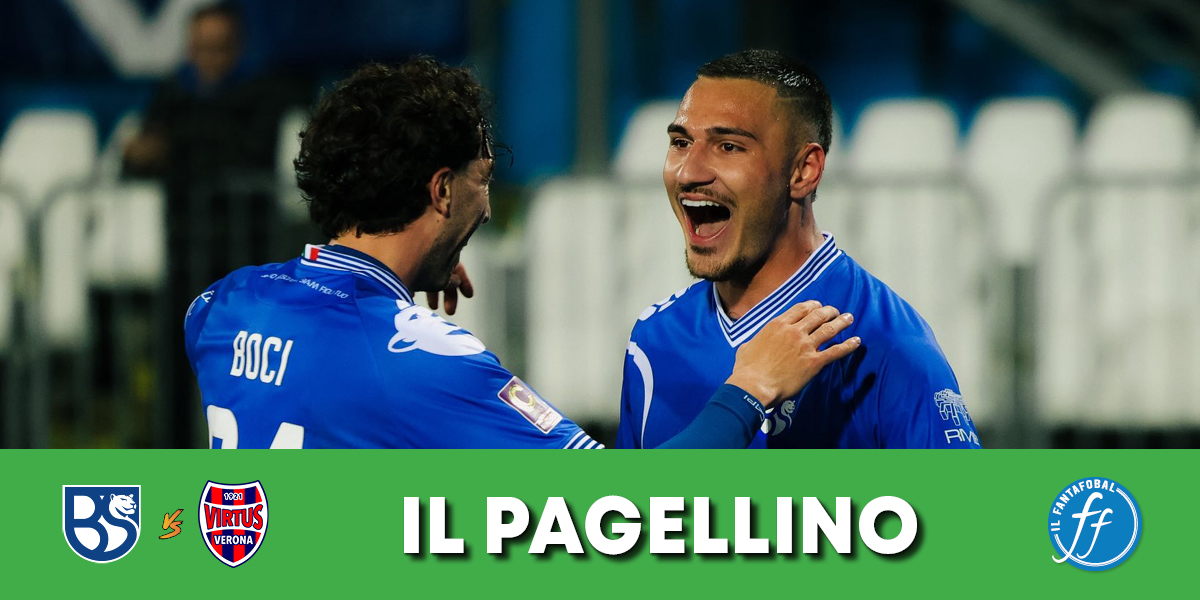 Pagellino di U. Brescia-V. Verona