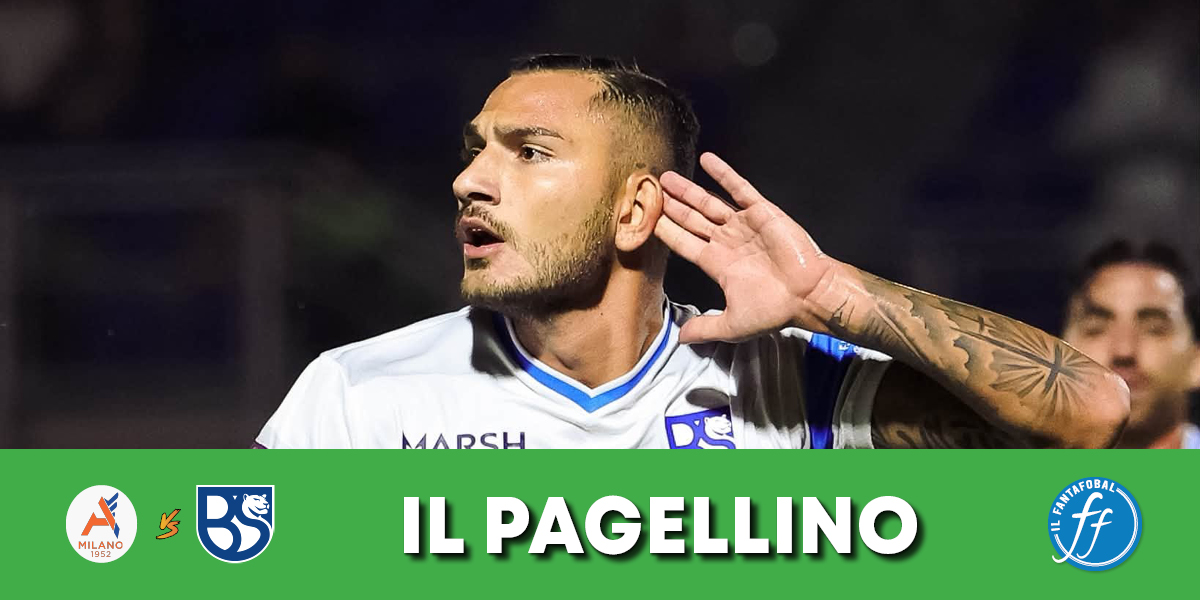 Pagellino di Alcione-U.Brescia Pagellino di Alcione-U.Brescia