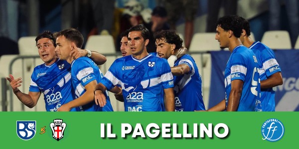 Pagellino di U.Brescia-Pro Vercelli